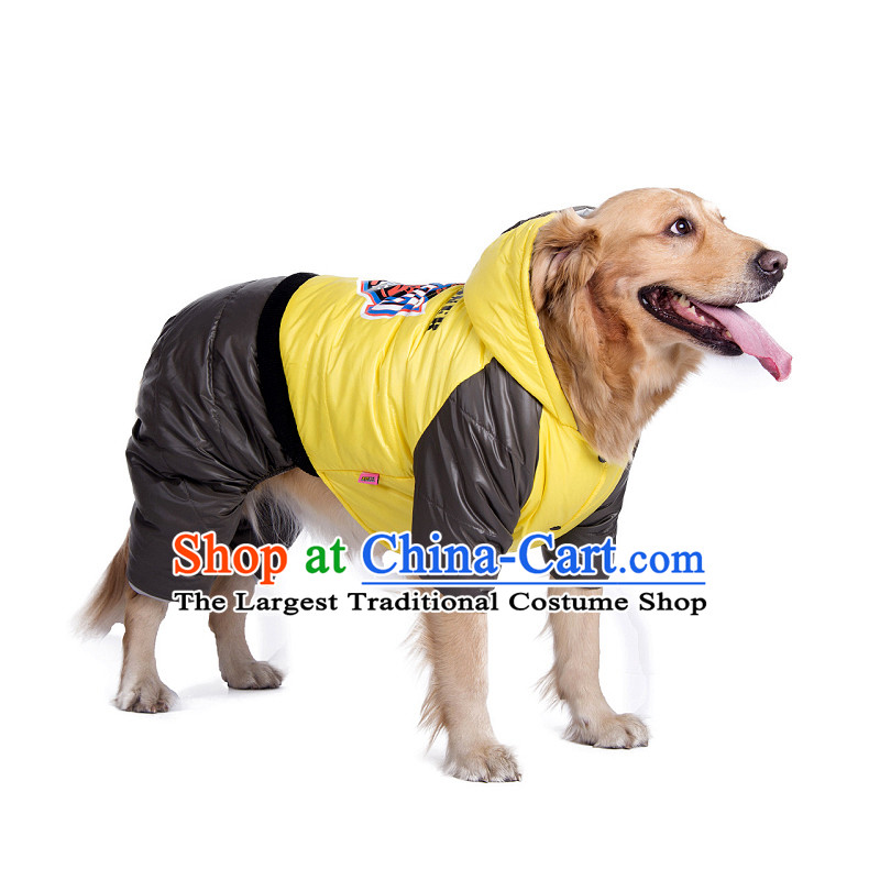 Chukchi H_1070 dress iceberg pet dog snowman clothes Fall/Winter Collections large dog clothes large dogs for winter thick yellow 36#, CHUKOT CHUKCHI () , , , shopping on the Internet