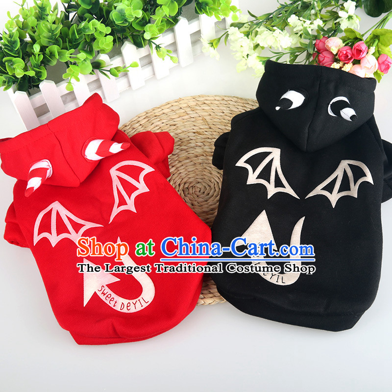 Resistant to Gatwick pet dog spring loaded clothes tedu Xiong clothes night light than Small Devil red sweater, L, Resistance (navarch) , , , shopping on the Internet