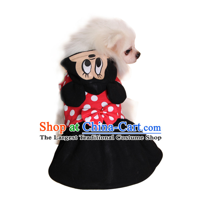 Naughty dog clothes pet supplies tedu clothes autumn load than Xiong Hiromi Mickey Skirts 8_