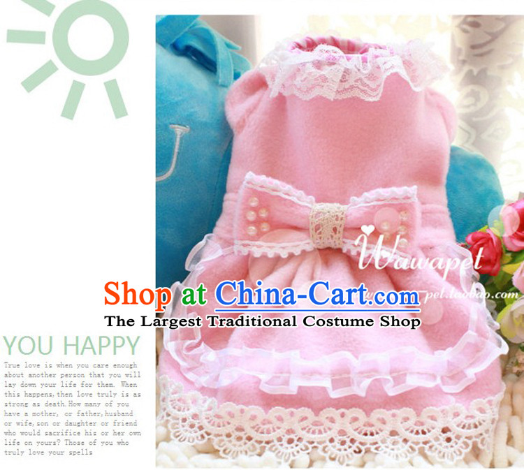 Yet the pet dog claptrap toys tedu than Xiong puppies milk dog VIP autumn and winter clothing Pearl Pink pearl skirts butterfly butterfly skirt L picture, prices, brand platters! The elections are supplied in the national character of distribution, so action, buy now enjoy more preferential! As soon as possible.