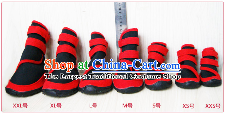 Wetsuit waterproof pet rain shoes tedu gross than in Samoa large Xiong dog dog shoes rain boots red L picture, prices, brand platters! The elections are supplied in the national character of distribution, so action, buy now enjoy more preferential! As soon as possible.
