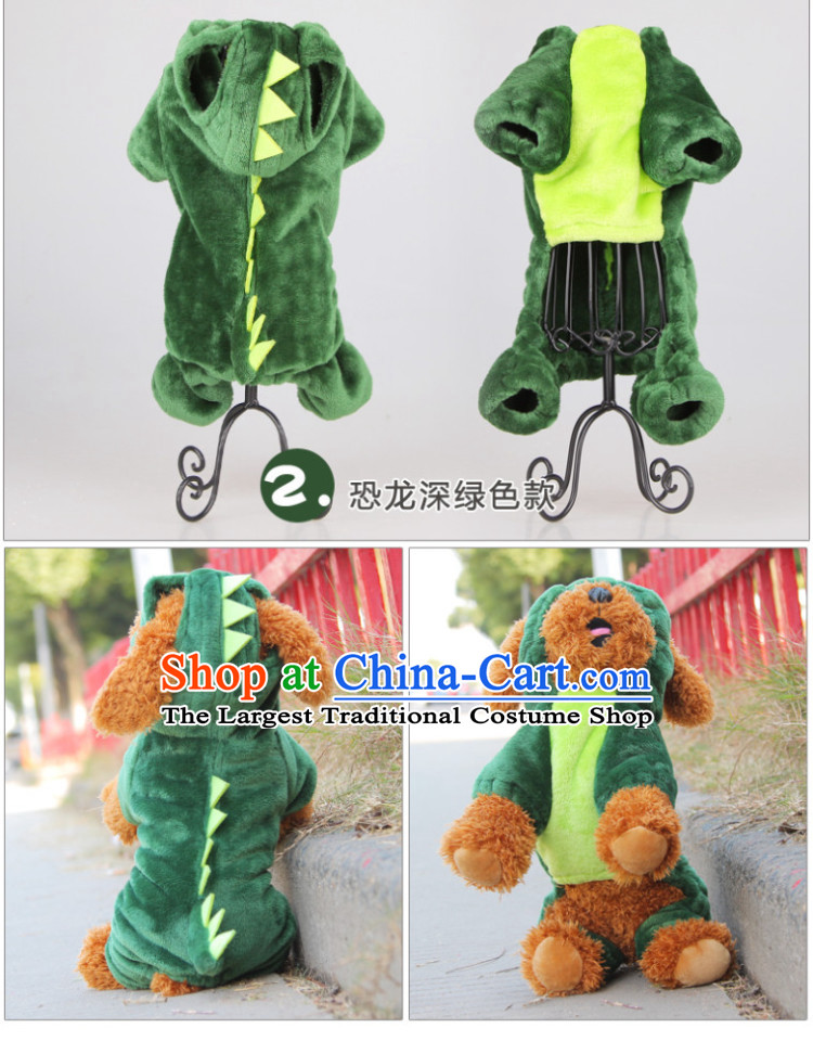 Zen claptrap dinosaur morph connecting cap cotton coat cotton pet tedu VIP Xiong dog clothes than four-legged spring loaded yi dark green xs back long 20 cm photo, prices, brand platters! The elections are supplied in the national character of distribution, so action, buy now enjoy more preferential! As soon as possible.