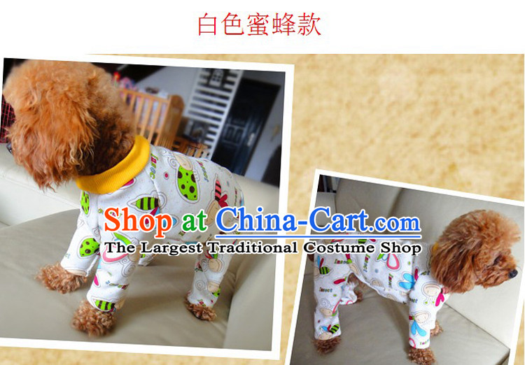 Pets allowed to warm yet claptrap cotton lint-free one-night plus tedu winter-footed Yi Xiong autumn and winter than dog clothes small white bees 12 chest 40 back long about 32 pictures, prices, brand platters! The elections are supplied in the national character of distribution, so action, buy now enjoy more preferential! As soon as possible.