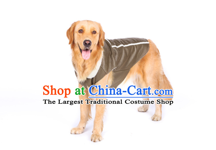 Hoopet Huayuan large dog pet lamb gross cotton jacket gross Samoa and dog clothes, taxi, Alaska large dogs dark green jacket 4XL- Lamb Wool chest 68-72cm picture, prices, brand platters! The elections are supplied in the national character of distribution, so action, buy now enjoy more preferential! As soon as possible.
