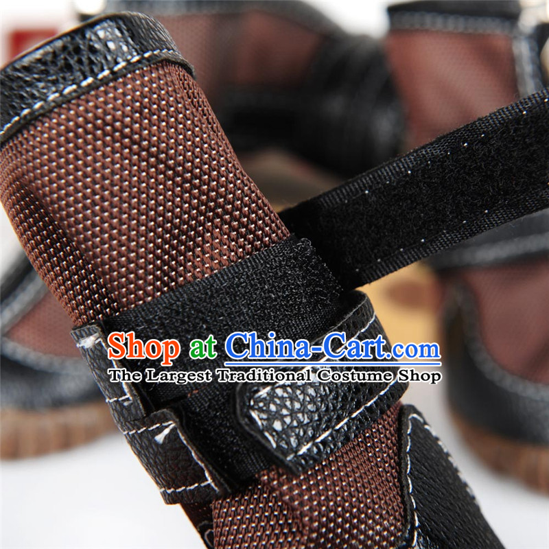 Huayuan hoopet pet dog large shoes shoes large dogs anti-slip Martin boots snowshoeing gross Samoa warm dog cotton shoes black large dogs Martin boots 9#- 8.5* foot pin width from 1998-2005 Huayuan claptrap (hoopet) , , , shopping on the Internet