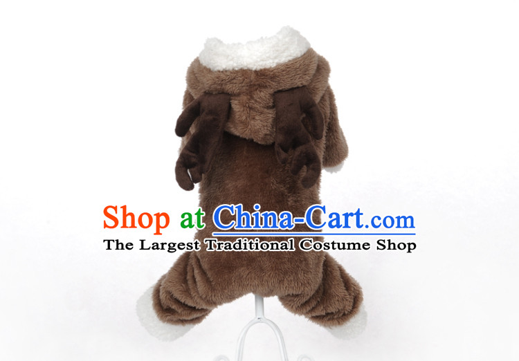 Huayuan dog clothes tedu than four feet, Xiong morph pack small dog open coral warm autumn replacing Hiromi pet supplies replace XS- elk back within 20cm long picture, prices, brand platters! The elections are supplied in the national character of distribution, so action, buy now enjoy more preferential! As soon as possible.