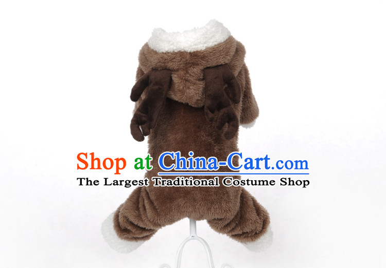 Huayuan dog clothes tedu than four feet, Xiong morph pack small dog open coral warm autumn replacing Hiromi pet supplies load elk L-back long 29-33cm picture, prices, brand platters! The elections are supplied in the national character of distribution, so action, buy now enjoy more preferential! As soon as possible.