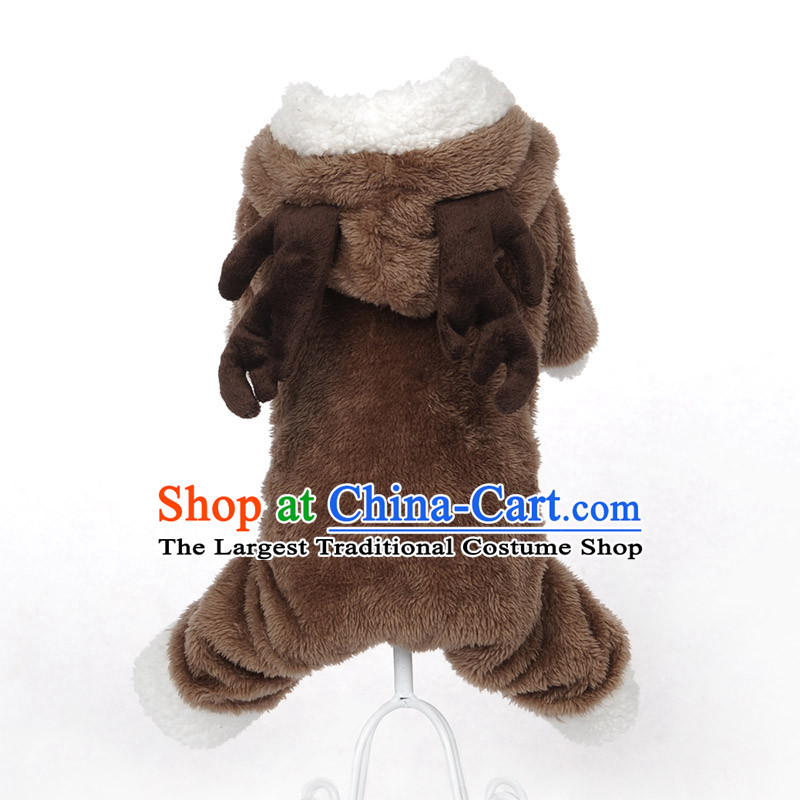 Huayuan dog clothes tedu than four feet, Xiong morph pack small dog open coral warm autumn replacing Hiromi pet supplies load elk L-back long 29-33cm, Huayuan claptrap (hoopet) , , , shopping on the Internet