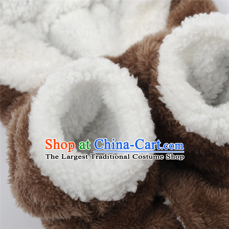 Huayuan dog clothes tedu than four feet, Xiong morph pack small dog open coral warm autumn replacing Hiromi pet supplies load elk L-back long 29-33cm, Huayuan claptrap (hoopet) , , , shopping on the Internet