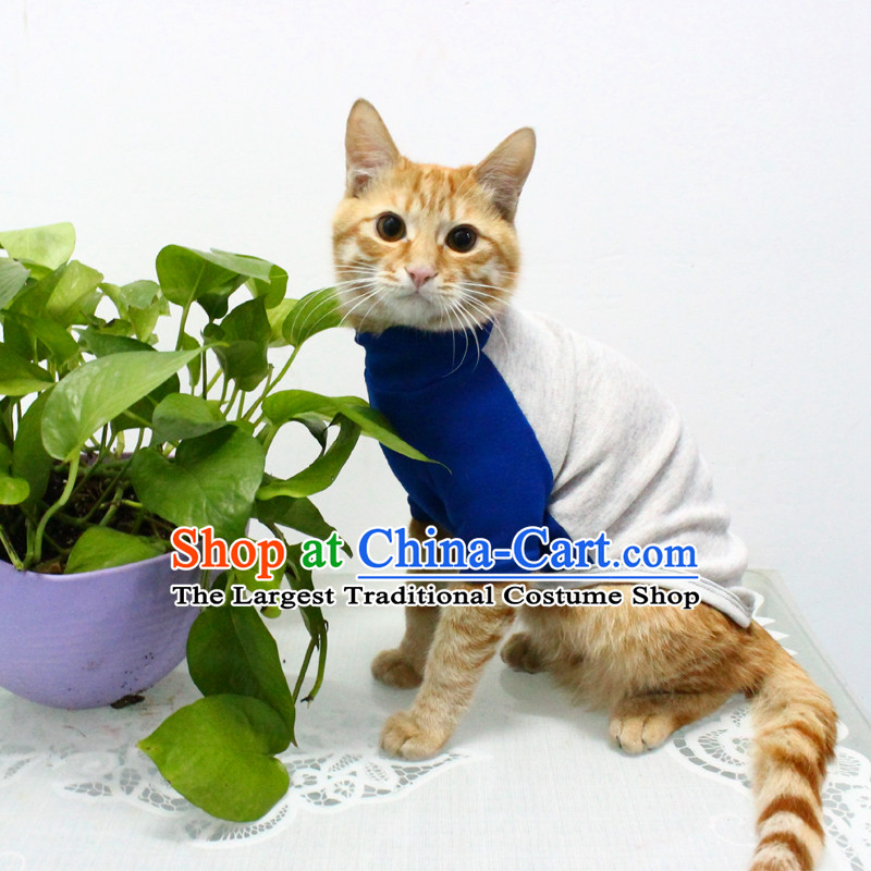 Cat clothes kitten alike home services cat David cats cat clothes childhood memories - gray blue ball shabbily L, Beverly (IBELL) , , , shopping on the Internet