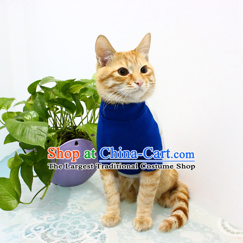 Cat clothes kitten alike home services cat David cats cat clothes childhood memories - gray blue ball shabbily L, Beverly (IBELL) , , , shopping on the Internet