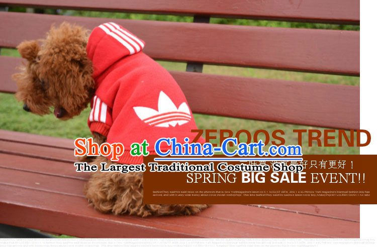 Clover pet dog clothes for autumn and winter clothing boxed tedu dog clothes VIP tedu both feet yi dog costume pets clothing warm clothing RED M picture, prices, brand platters! The elections are supplied in the national character of distribution, so action, buy now enjoy more preferential! As soon as possible.