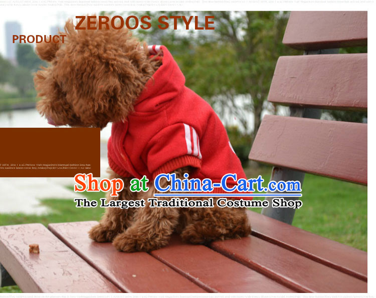 Clover pet dog clothes for autumn and winter clothing boxed tedu dog clothes VIP tedu both feet yi dog costume pets clothing warm clothing RED M picture, prices, brand platters! The elections are supplied in the national character of distribution, so action, buy now enjoy more preferential! As soon as possible.