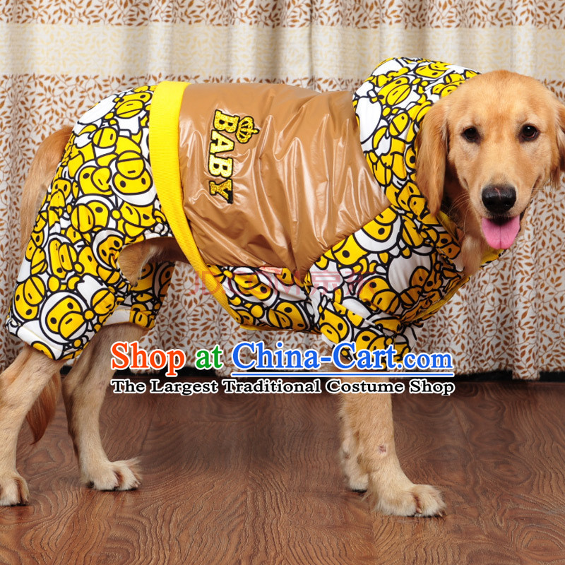 Large dogs for autumn and winter clothing four feet gross cotton-Samoa Jecha Bihac large dogs pets taxi clothes, M, Huayuan claptrap (hoopet) , , , shopping on the Internet