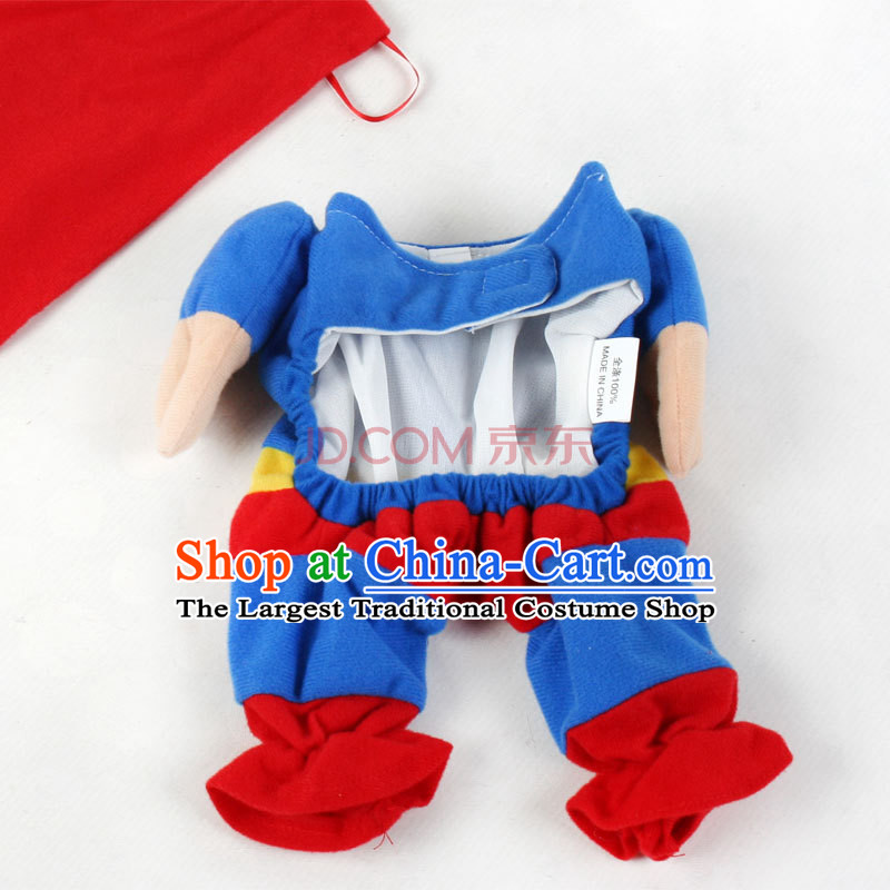 Huayuan hoopet Superman morph replacing pet dog clothes morph replacing tedu dog clothes autumn and winter clothes of the Superman Christmas XS, Huayuan claptrap (hoopet) , , , shopping on the Internet