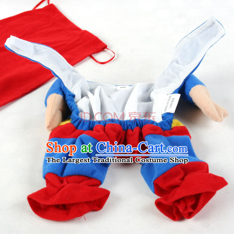 Huayuan hoopet Superman morph replacing pet dog clothes morph replacing tedu dog clothes autumn and winter clothes of the Superman Christmas XS, Huayuan claptrap (hoopet) , , , shopping on the Internet