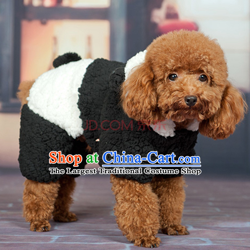 Huayuan hoopet pets tedu four_Legged Dog clothes panda morph replacing vip dog Yorkshire the autumn and winter load L