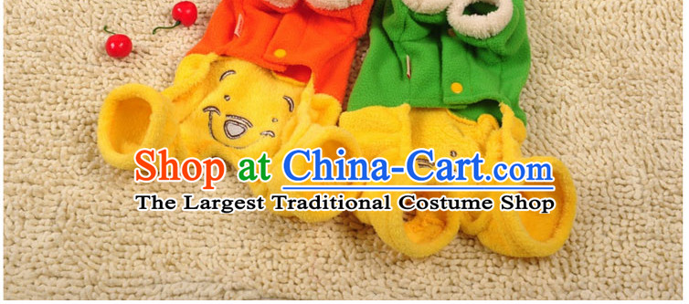 Hoopet dog autumn and winter clothing lovely Winni Cubs four feet on pet dogs tedu clothes clothes orange S picture, prices, brand platters! The elections are supplied in the national character of distribution, so action, buy now enjoy more preferential! As soon as possible.