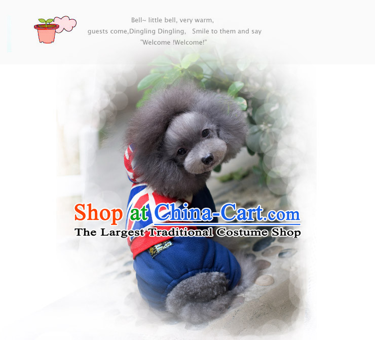 Chukchi new pet flag color woolen clothing dog clothes warm winter clothing four legs cap pet dress Blue 2 pictures, prices, brand platters! The elections are supplied in the national character of distribution, so action, buy now enjoy more preferential! As soon as possible.