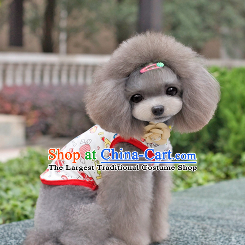 Pet dog clothes VIP than Xiong tedu clothes dog clothes Vest love Sin 150 45 red S day grace, , , , shopping on the Internet