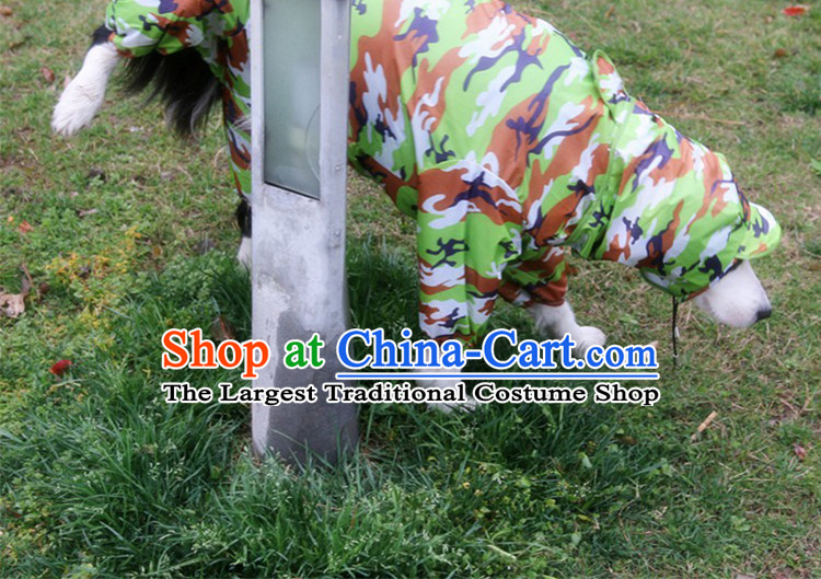 Large dogs to rain coat four feet in camouflage raincoat gross Samoa full pet dogs large raincoat rain poncho Camouflage green 30 pictures, prices, brand platters! The elections are supplied in the national character of distribution, so action, buy now enjoy more preferential! As soon as possible.