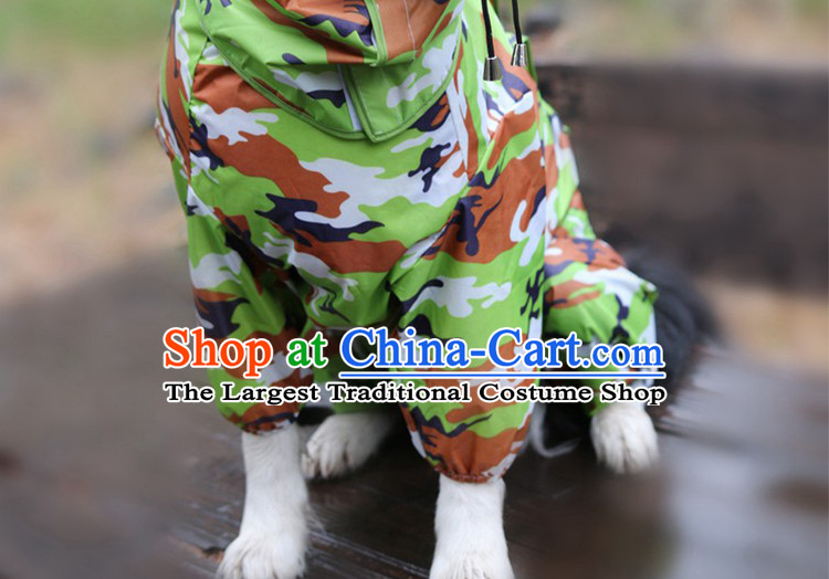 Large dogs to rain coat four feet in camouflage raincoat gross Samoa full pet dogs large raincoat rain poncho Camouflage green 30 pictures, prices, brand platters! The elections are supplied in the national character of distribution, so action, buy now enjoy more preferential! As soon as possible.