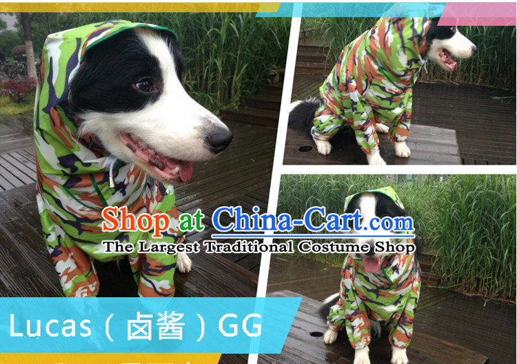 Large dogs to rain coat four feet in camouflage raincoat gross Samoa full pet dogs large raincoat rain poncho Camouflage green 30 pictures, prices, brand platters! The elections are supplied in the national character of distribution, so action, buy now enjoy more preferential! As soon as possible.