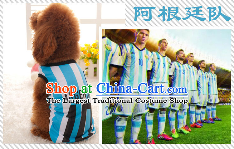 Madden pets dogs tedu vip spring and summer New World Cup Football vest dog clothes red bar Spain s breast 35 back long 25 pictures, prices, brand platters! The elections are supplied in the national character of distribution, so action, buy now enjoy more preferential! As soon as possible.