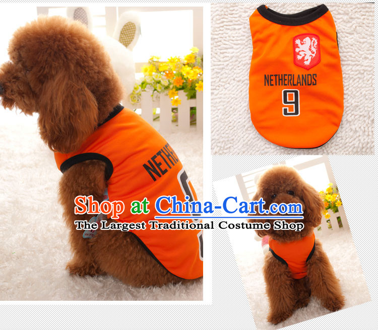 Madden pets dogs tedu vip spring and summer New World Cup Football vest dog clothes red bar Spain s breast 35 back long 25 pictures, prices, brand platters! The elections are supplied in the national character of distribution, so action, buy now enjoy more preferential! As soon as possible.