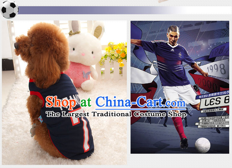 Madden pets dogs tedu vip spring and summer New World Cup Football vest dog clothes red bar Spain s breast 35 back long 25 pictures, prices, brand platters! The elections are supplied in the national character of distribution, so action, buy now enjoy more preferential! As soon as possible.