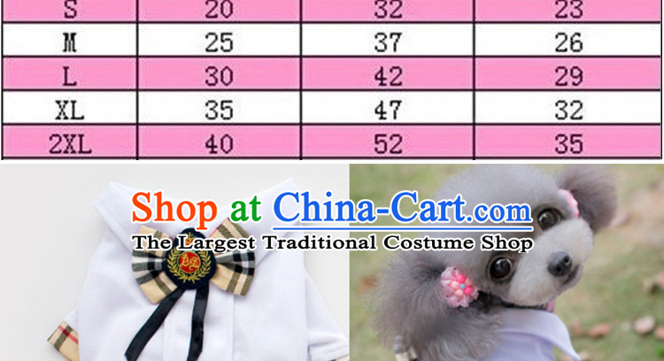 Blue pet dog clothes Lai dog spring and summer load campus wind series tedu VIP than Xiong Hiromi dress streaks four feet, Yi XL Photo, prices, brand platters! The elections are supplied in the national character of distribution, so action, buy now enjoy more preferential! As soon as possible.