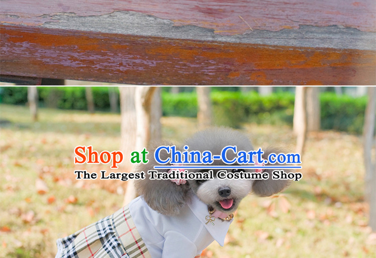 Blue pet dog clothes Lai dog spring and summer load campus wind series tedu VIP than Xiong Hiromi dress streaks four feet, Yi XL Photo, prices, brand platters! The elections are supplied in the national character of distribution, so action, buy now enjoy more preferential! As soon as possible.