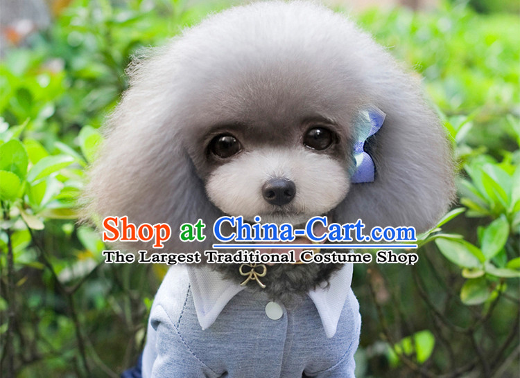 Blue pet dog clothes Lai dog spring and summer load campus wind series tedu VIP than Xiong Hiromi dress streaks four feet, Yi XL Photo, prices, brand platters! The elections are supplied in the national character of distribution, so action, buy now enjoy more preferential! As soon as possible.