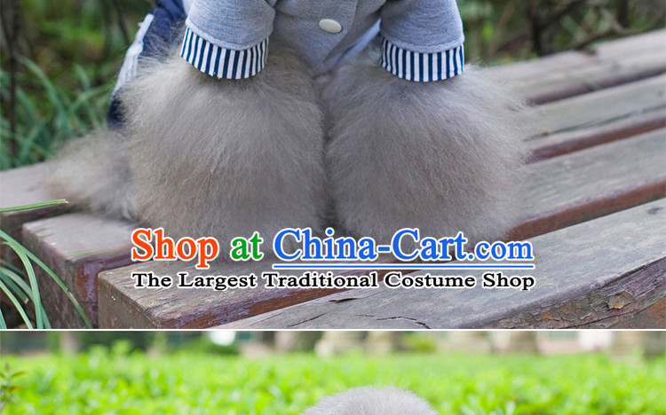 Blue pet dog clothes Lai dog spring and summer load campus wind series tedu VIP than Xiong Hiromi dress streaks four feet, Yi XL Photo, prices, brand platters! The elections are supplied in the national character of distribution, so action, buy now enjoy more preferential! As soon as possible.