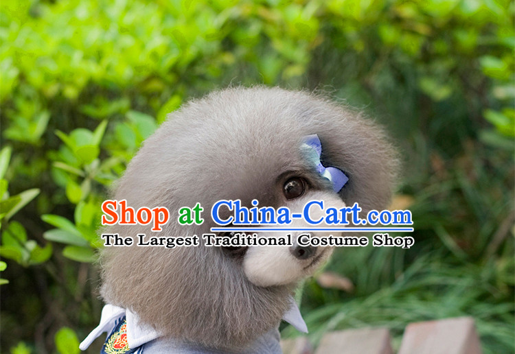 Blue pet dog clothes Lai dog spring and summer load campus wind series tedu VIP than Xiong Hiromi dress streaks four feet, Yi XL Photo, prices, brand platters! The elections are supplied in the national character of distribution, so action, buy now enjoy more preferential! As soon as possible.