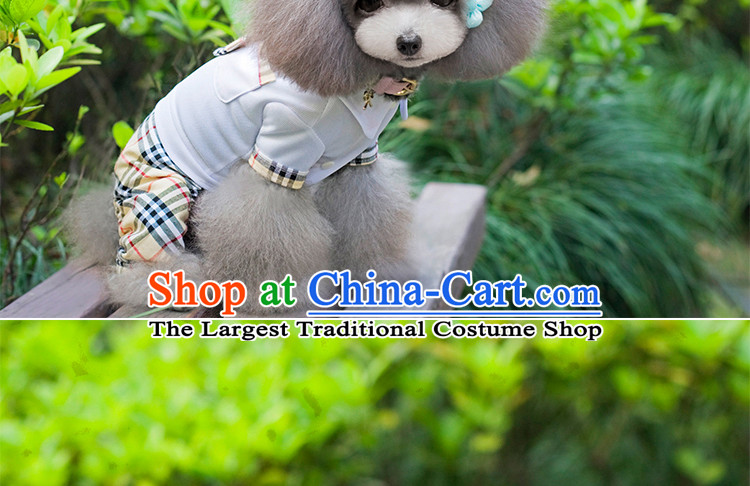 Blue pet dog clothes Lai dog spring and summer load campus wind series tedu VIP than Xiong Hiromi dress streaks four feet, Yi XL Photo, prices, brand platters! The elections are supplied in the national character of distribution, so action, buy now enjoy more preferential! As soon as possible.