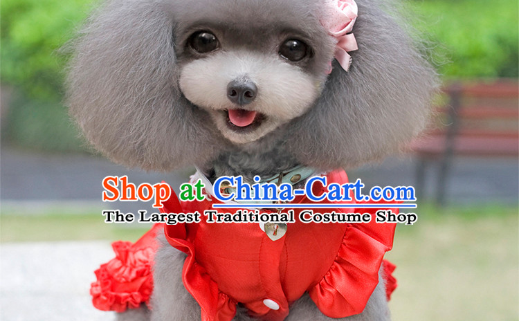 Pet dog spring and summer clothing dog clothes Lolita lamings skirt tedu than Xiong VIP Hiromi dress Blue M of pictures, prices, brand platters! The elections are supplied in the national character of distribution, so action, buy now enjoy more preferential! As soon as possible.