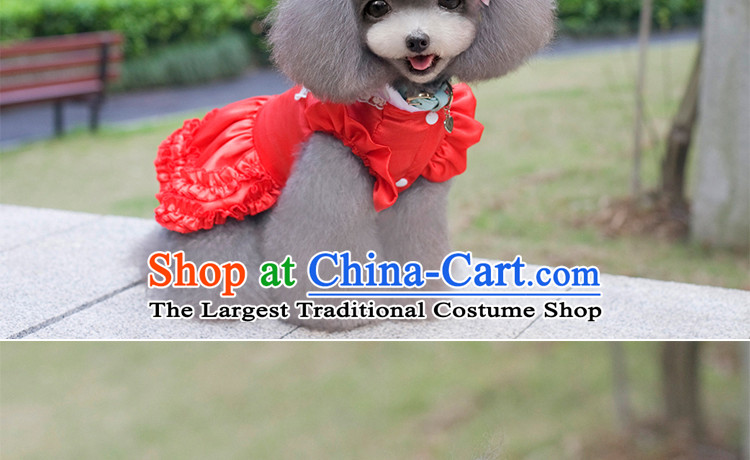 Pet dog spring and summer clothing dog clothes Lolita lamings skirt tedu than Xiong VIP Hiromi dress Blue M of pictures, prices, brand platters! The elections are supplied in the national character of distribution, so action, buy now enjoy more preferential! As soon as possible.