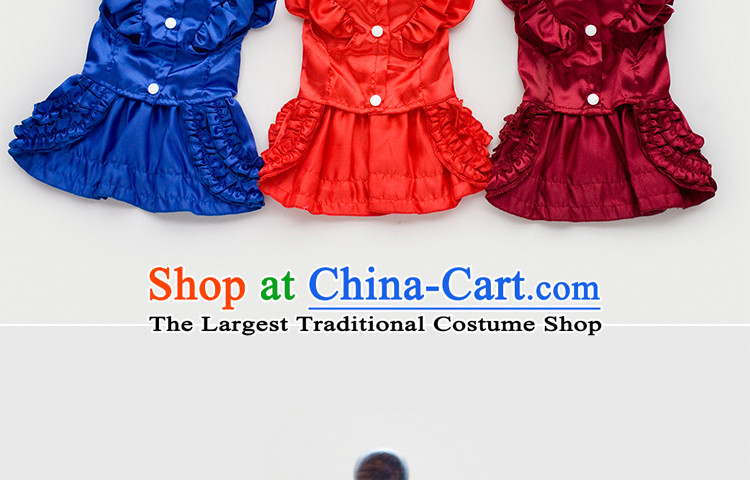 Pet dog spring and summer clothing dog clothes Lolita lamings skirt tedu than Xiong VIP Hiromi dress Blue M of pictures, prices, brand platters! The elections are supplied in the national character of distribution, so action, buy now enjoy more preferential! As soon as possible.