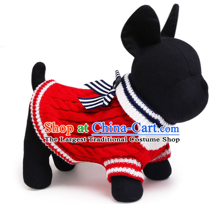 Petcircle dog clothes Thick feet pet clothes for autumn and winter new sweater tedu gross than Xiong chihuahuas cats and dogs supplies navy clothes Sweater - Red XXSTOXL) Picture, prices, brand platters! The elections are supplied in the national character of distribution, so action, buy now enjoy more preferential! As soon as possible.