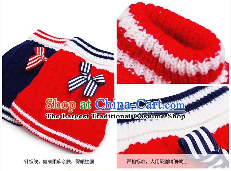Petcircle dog clothes Thick feet pet clothes for autumn and winter new sweater tedu gross than Xiong chihuahuas cats and dogs supplies navy clothes Sweater - Red XXSTOXL) Picture, prices, brand platters! The elections are supplied in the national character of distribution, so action, buy now enjoy more preferential! As soon as possible.