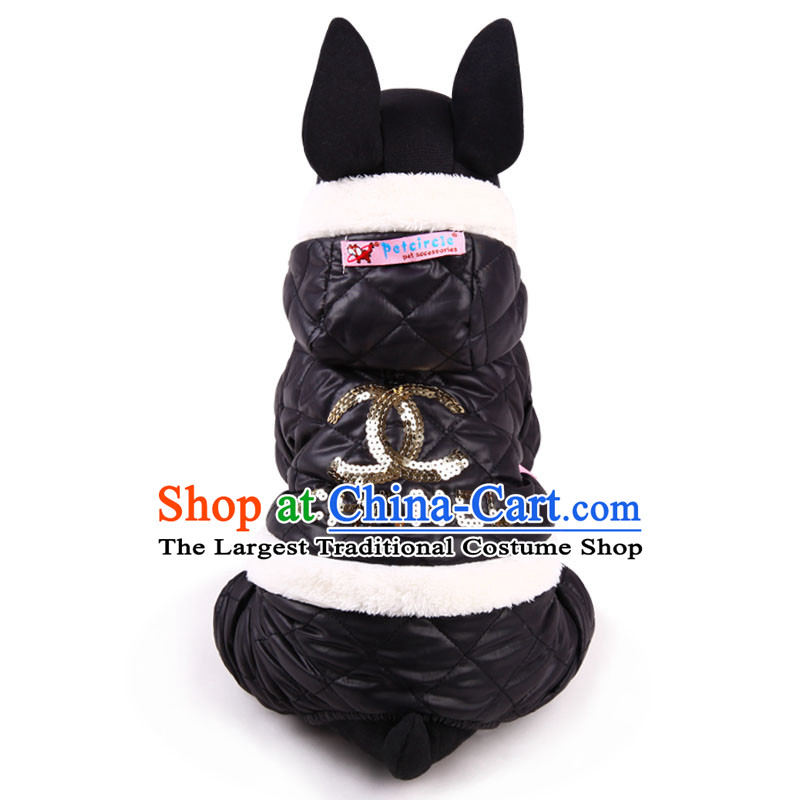 Petcircle dog Clothes for Winter tedu days claptrap gross kitten alike vip four feet thick bear than pet dog ãþòâ supplies dual C Black m,petcircle,,, cotton clothing shopping on the Internet