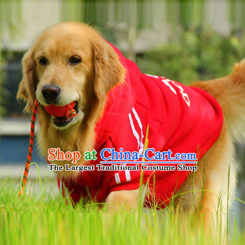 Dog clothes large dog in the spring and autumn large dogs gross clothes Ha Shi Qi Samoa and pet clothing Yellow XL, small not point , , , shopping on the Internet