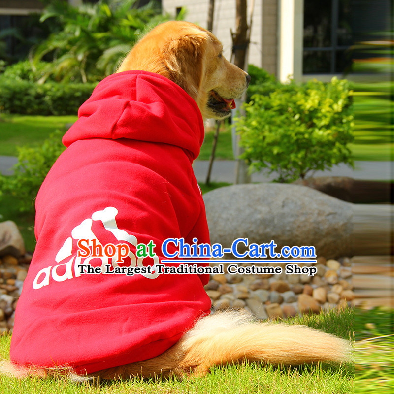 Dog clothes large dog in the spring and autumn large dogs gross clothes Ha Shi Qi Samoa and pet clothing red S, little point , , , shopping on the Internet
