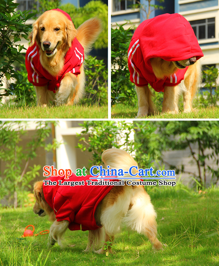 Dog clothes large dog in the spring and autumn large dogs gross clothes Ha Shi Qi Samoa and pet clothing RED M picture, prices, brand platters! The elections are supplied in the national character of distribution, so action, buy now enjoy more preferential! As soon as possible.