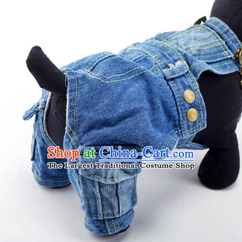 Pets allowed with Xiong petcircle vip clothes autumn and winter) cowboy very busy cowboy jumpsuits m,petcircle,,, shopping on the Internet