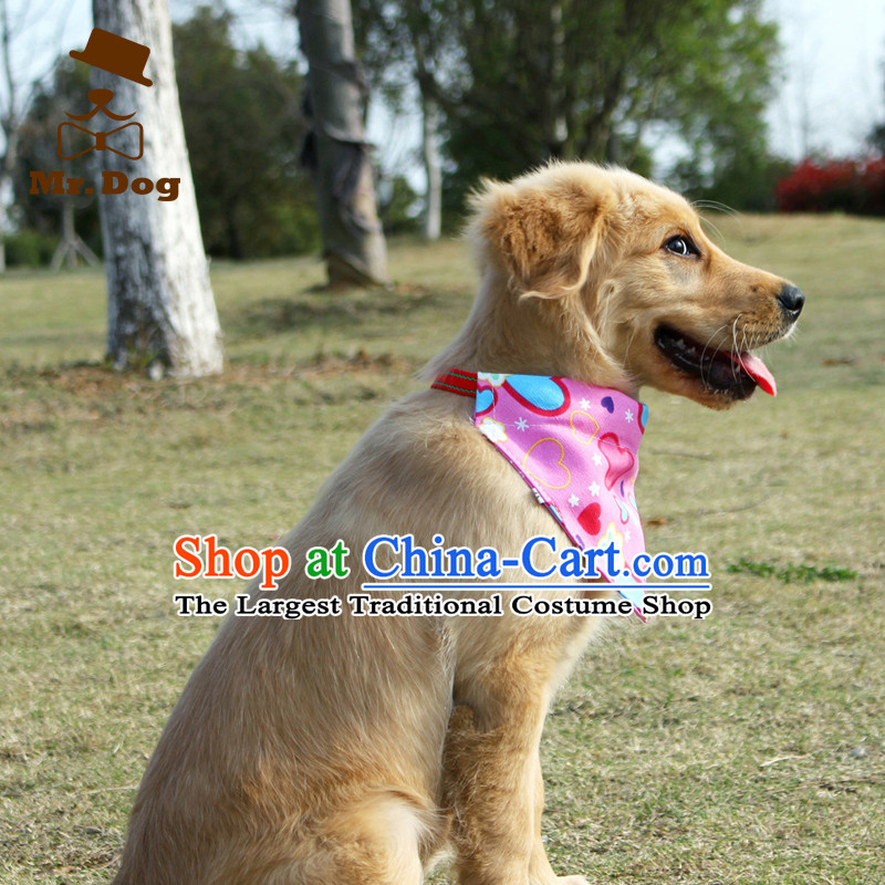 Sell of mandatory pets mr.dog dog saliva towel scarf of coil a gross tedu bibs scarves color random XL-super-large, Dog (mr.dog) , , , shopping on the Internet