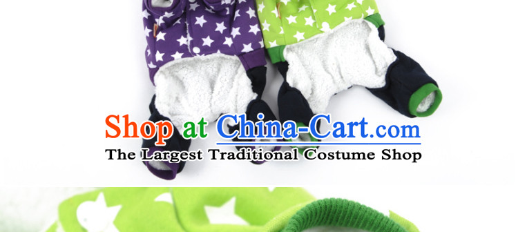 Huayuan hoopet pet four feet on the stars fall and winter warm clothes dog tedu than Xiong cotton dress, Rui winter snow VIP Thick purple wave point four feet fitted M picture, prices, brand platters! The elections are supplied in the national character of distribution, so action, buy now enjoy more preferential! As soon as possible.