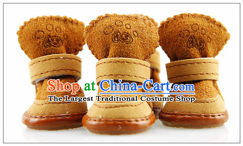 Dog shoes sub tedu dog shoes for autumn and winter Lamb Wool Velvet snowshoeing than Xiong VIP Hiromi pet dogs small cotton shoes snowshoeing Maroon 1 pictures, prices, brand platters! The elections are supplied in the national character of distribution, so action, buy now enjoy more preferential! As soon as possible.