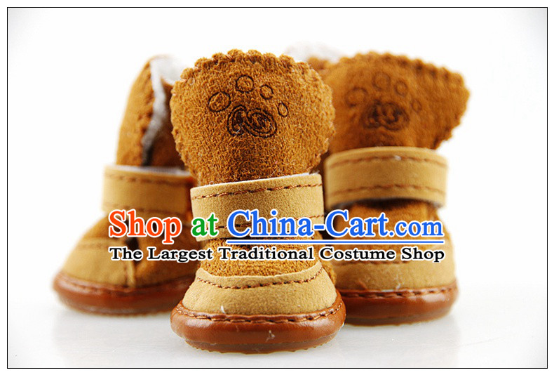 Dog shoes sub tedu dog shoes for autumn and winter Lamb Wool Velvet snowshoeing than Xiong VIP Hiromi pet dogs small cotton shoes snowshoeing Maroon 1 pictures, prices, brand platters! The elections are supplied in the national character of distribution, so action, buy now enjoy more preferential! As soon as possible.